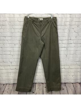 GAP Field Officer Pants Men's Size 38x32 Army Green Removable Flannel Lining